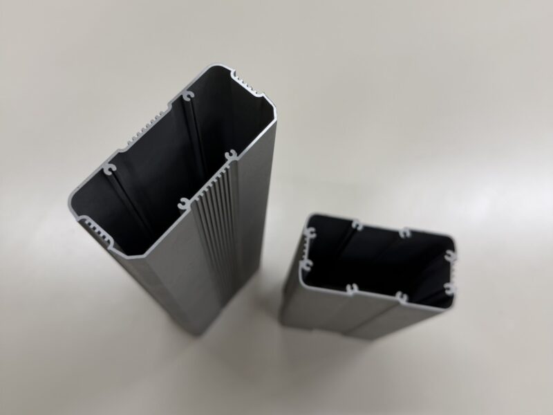 アルミ押出しサンプルの加工実績